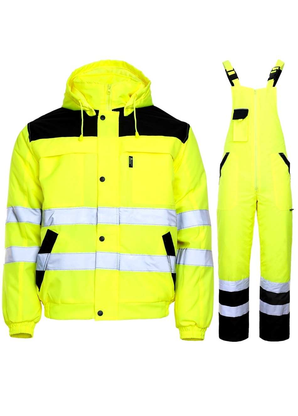COLLINS HV PE GALBEN Costum de iarna impermeabil reflectorizant