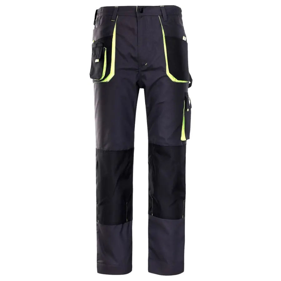 Pantaloni de lucru Multi-buzunare KASTOR | Gri-Verde 02000188