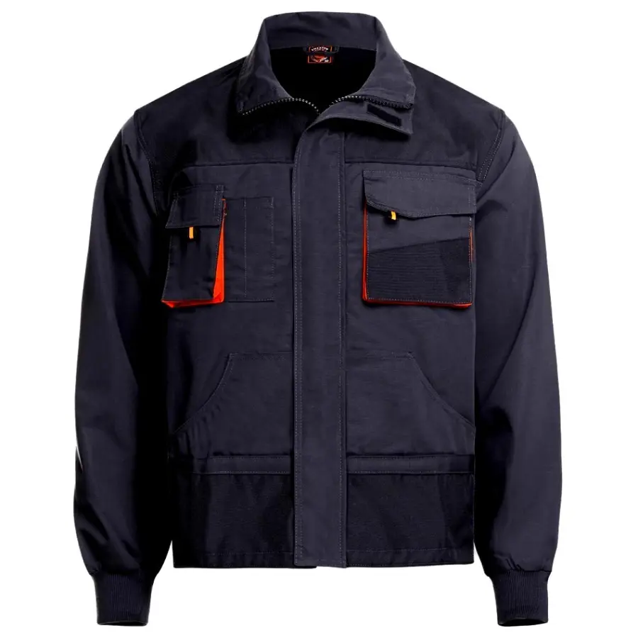 KASTOR Jacheta Gri-Portocaliu