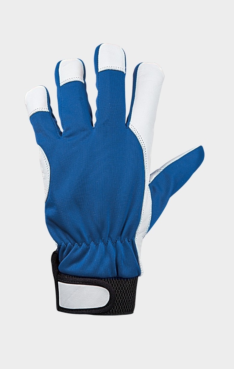 Mănuși din piele și material textil GILT WINTER Blue