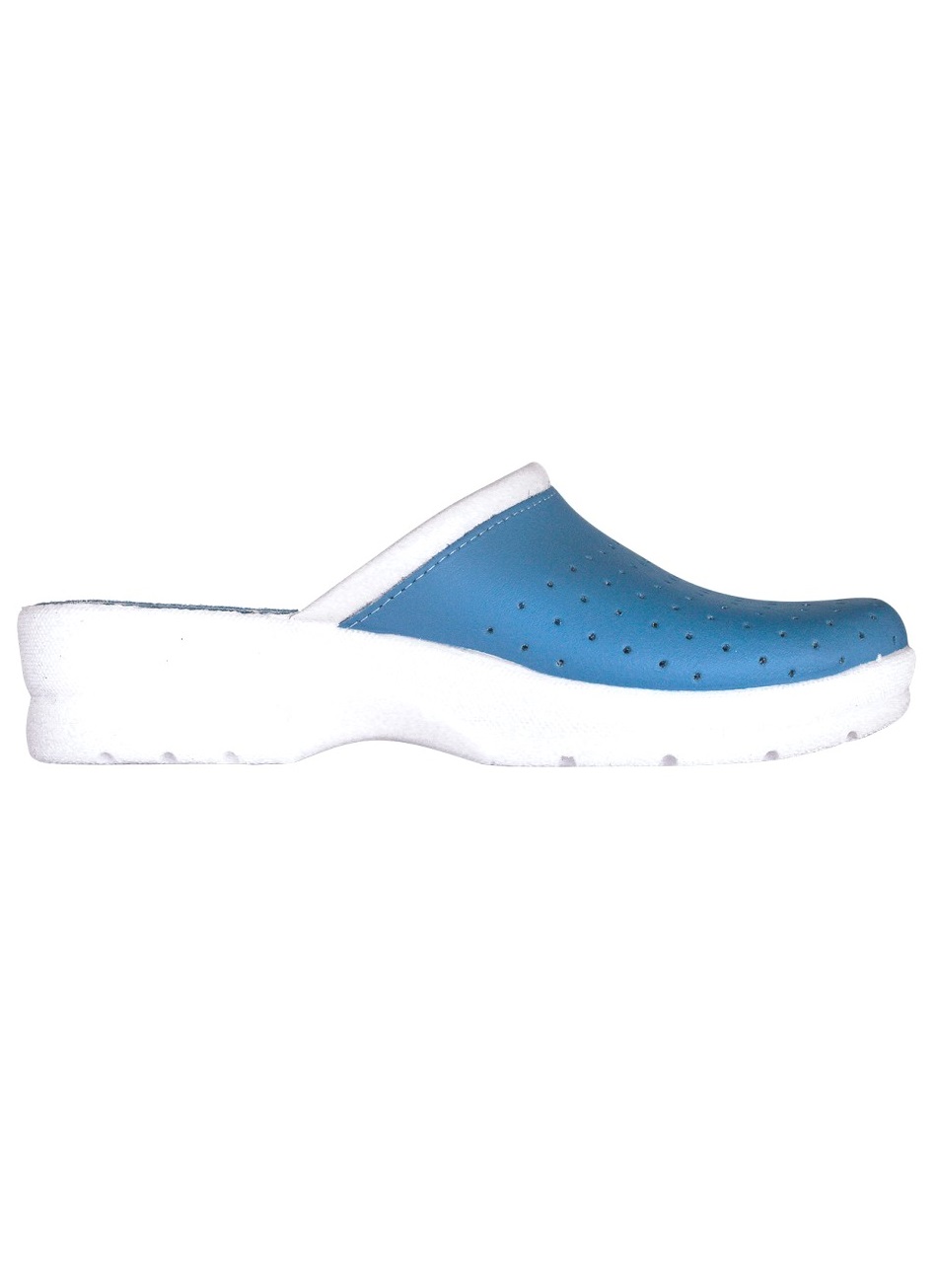 Pantofi Medicali GF LADY Piele Perforată, ISO 20347 Albastru