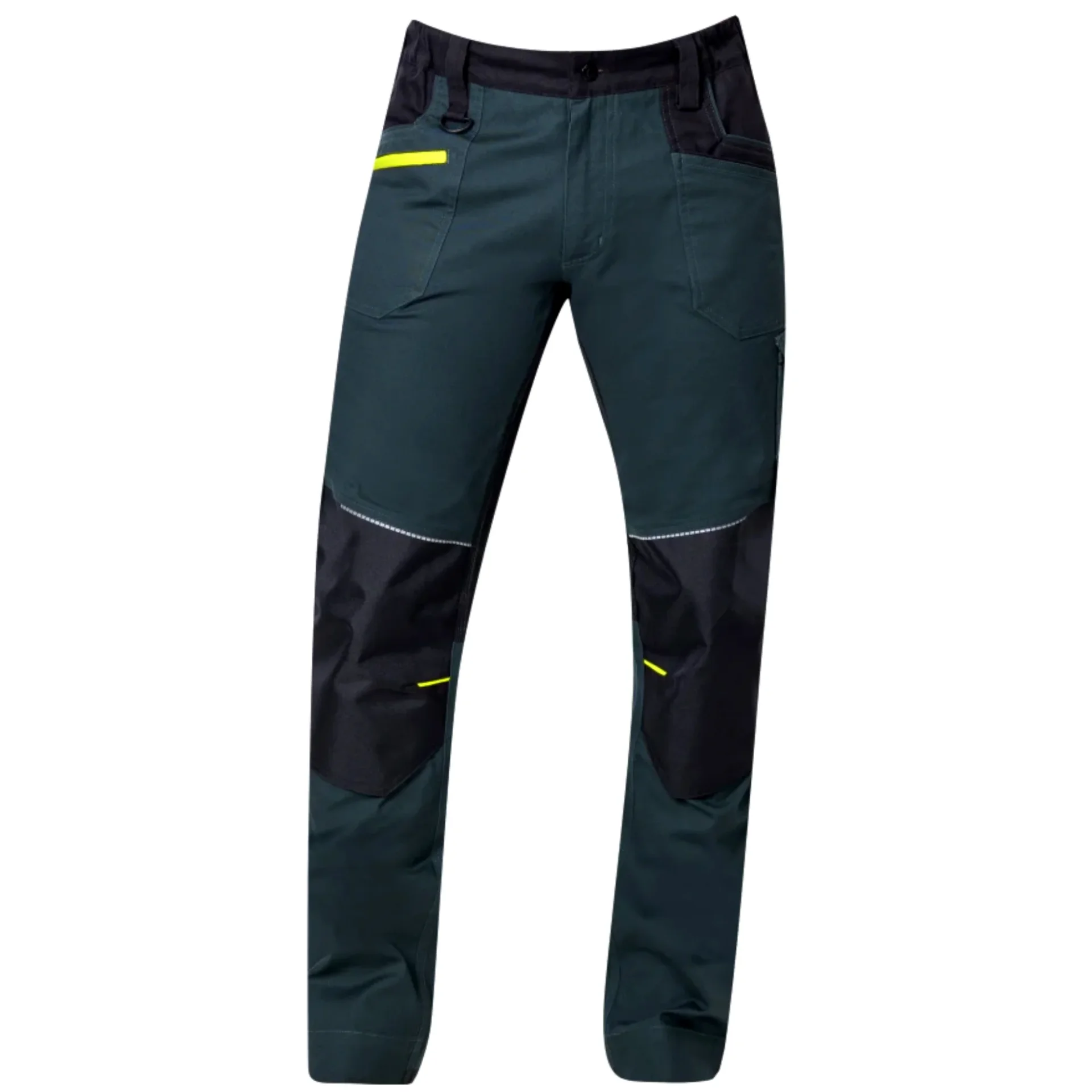 Pantaloni multifunctioali Slim Fit 4XSTRETCH Verde inchis