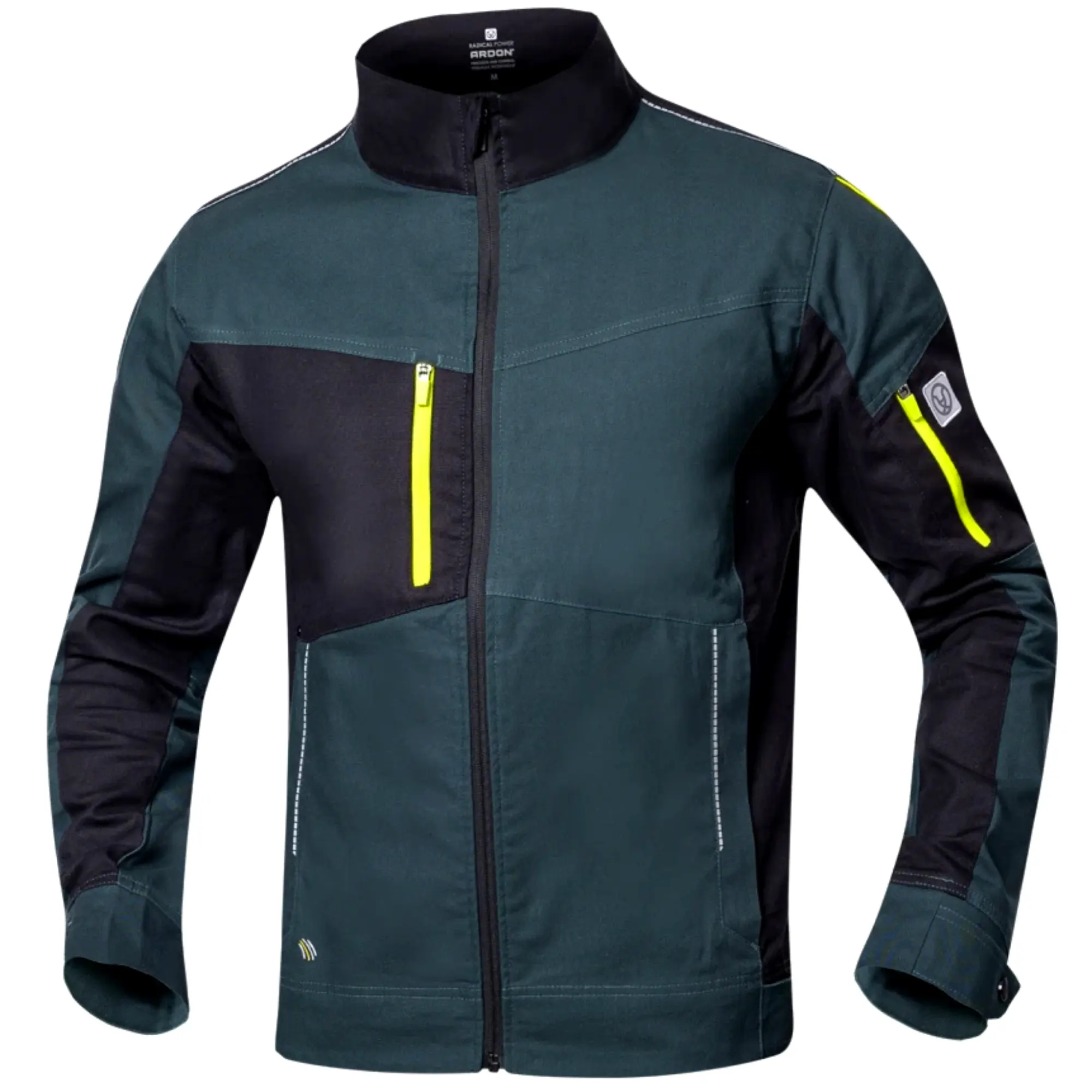 Jacheta multifunctioala Slim Fit 4XSTRETCH Verde inchis