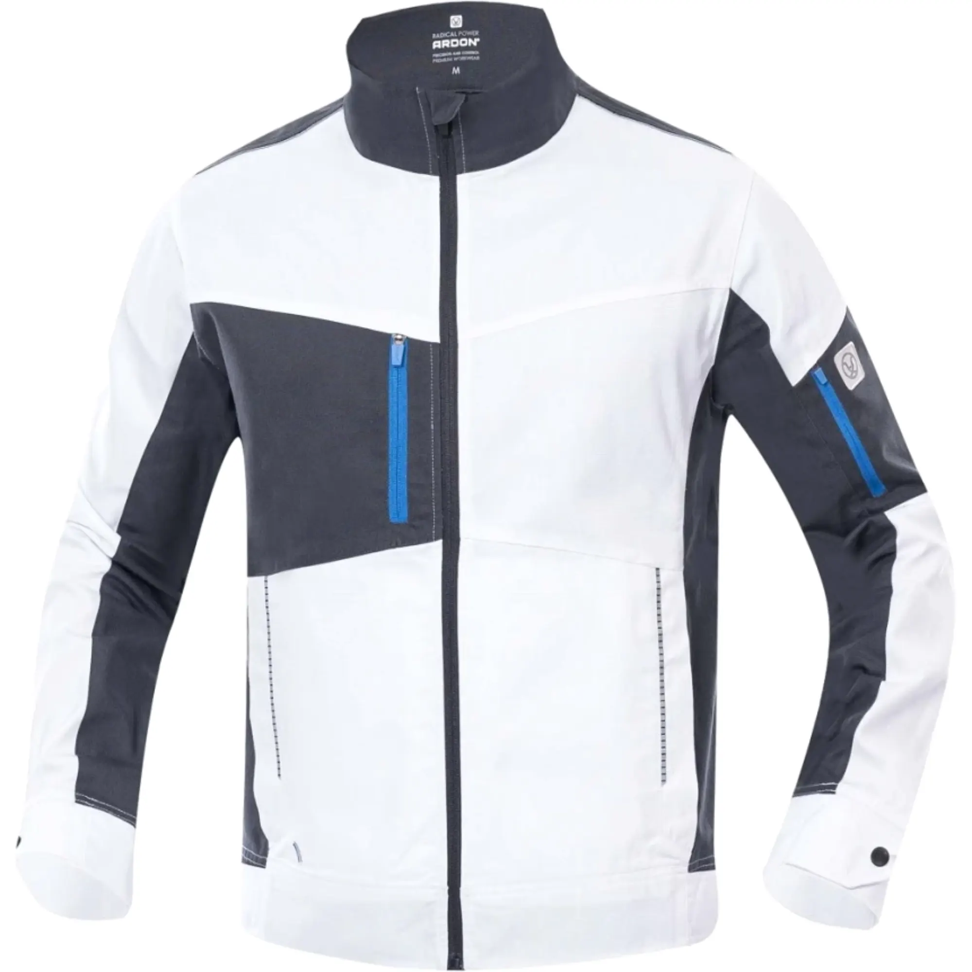 Jacheta multifunctioala Slim Fit 4XSTRETCH Alb