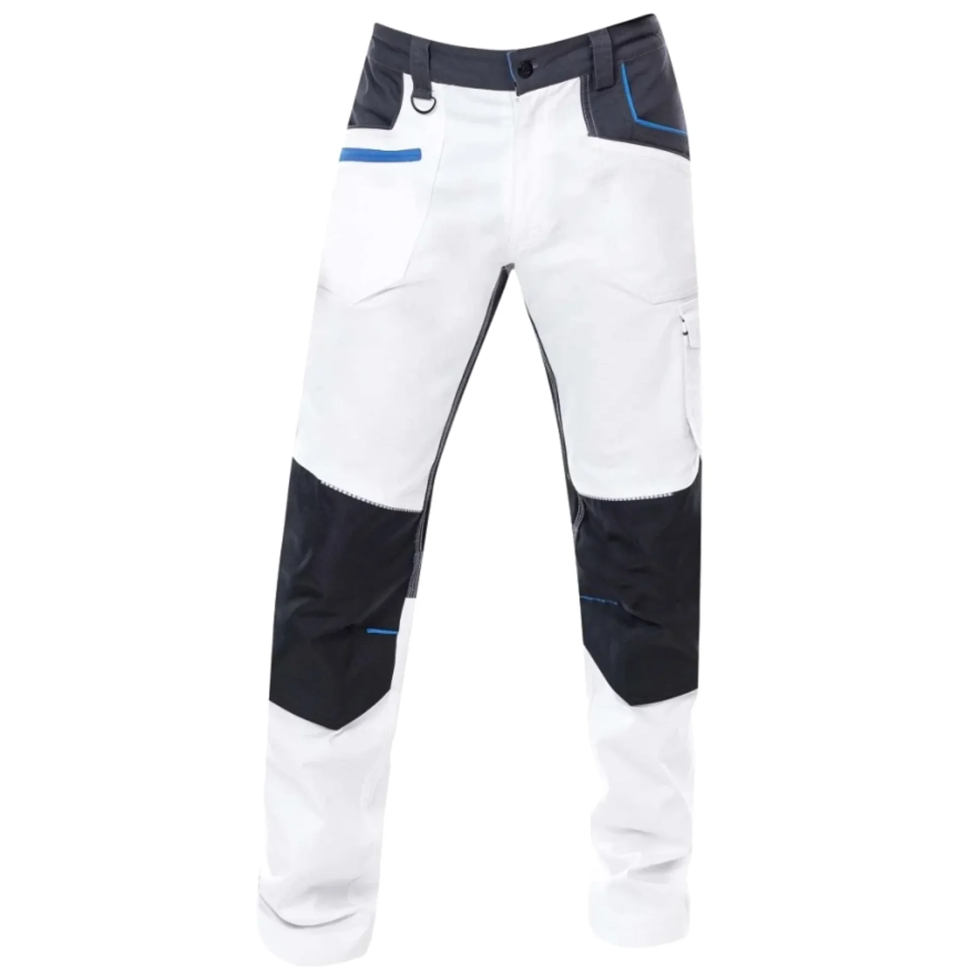 Pantaloni multifunctioali Slim Fit 4XSTRETCH Alb