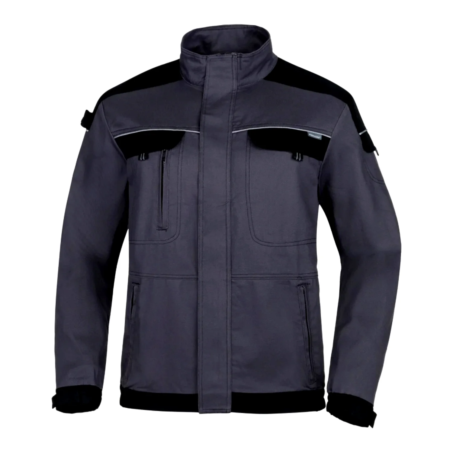 Bluză Lucru ARDON COOL TREND Bumbac OEKO-TEX 10 Culori Gri-Negru