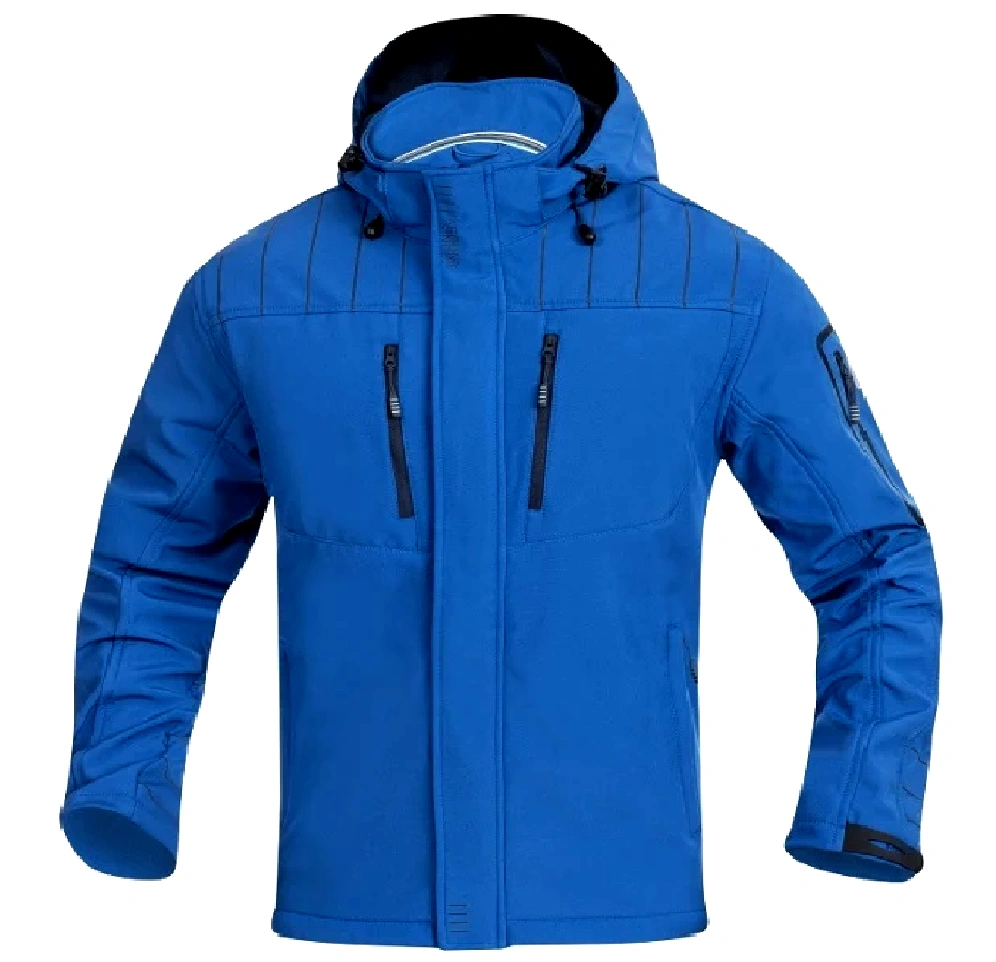 Jachetă Softshell 4TECH Bărbați | Membrană TPU 5000/5000 Albastru