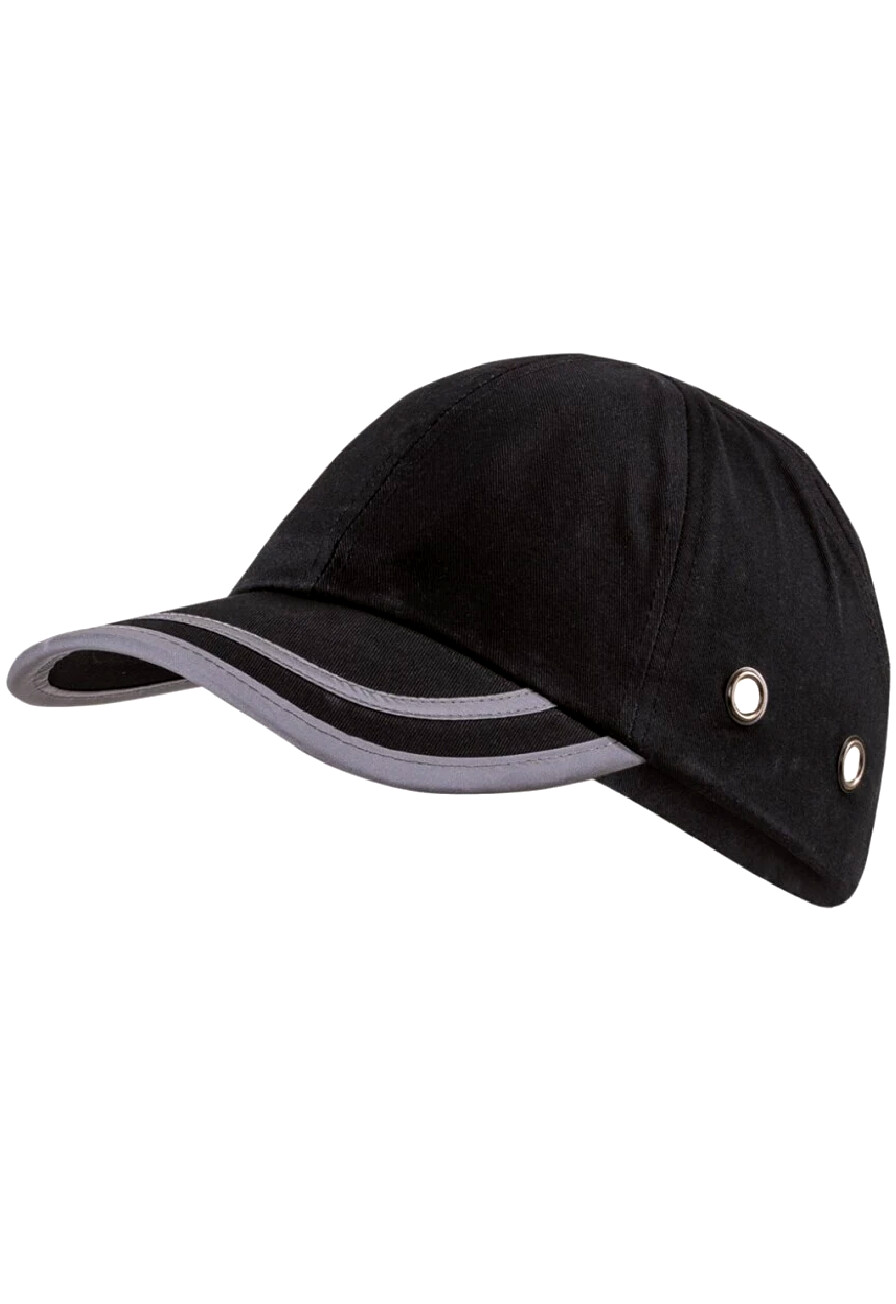 BRUNO Negru Sapca reflectorizanta cu carcasa