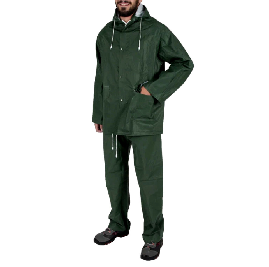 HUGO Costum impermeabil verde