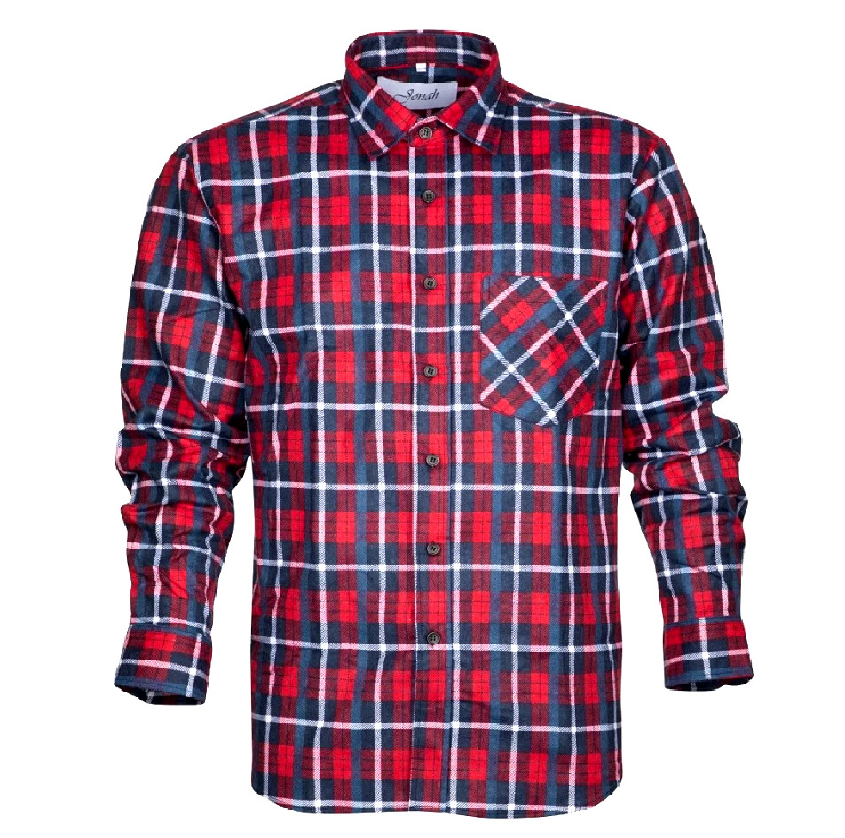 JONAH Camasa flanel rosu