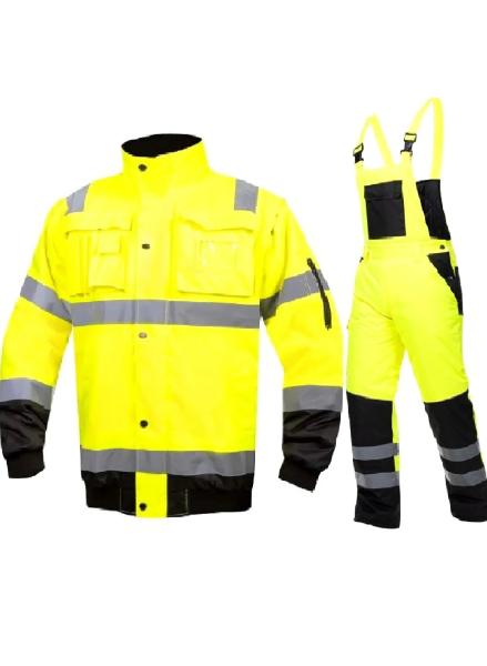 HOWARD REFLEX+ Costum de iarna impermeabil reflectorizant PP Galben/Negru