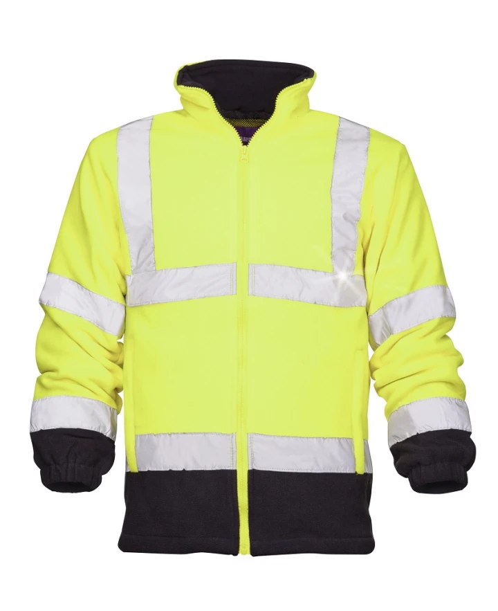 reflect 401 jacheta fleece reflectorizanta galben reflect 401 jacheta fleece reflectorizanta galben