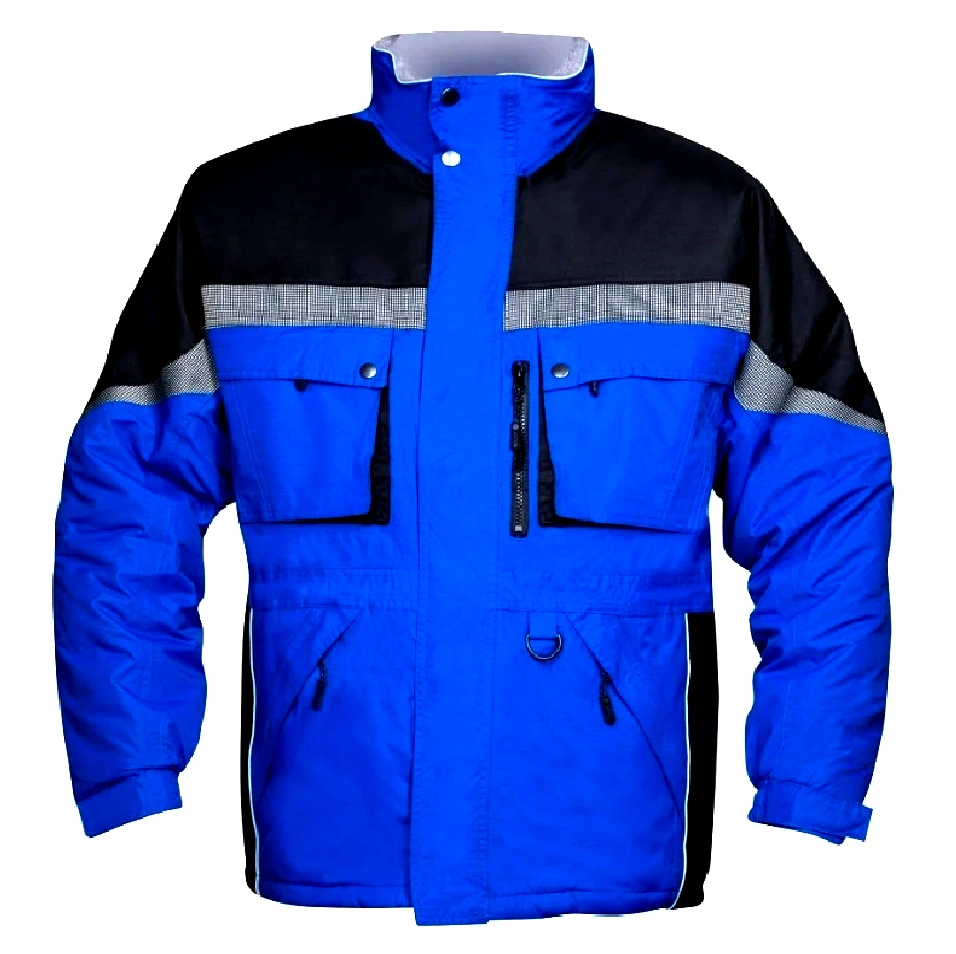 MILTON Jachetă de iarnă caldă și ușoară pentru bărbați, Albastru