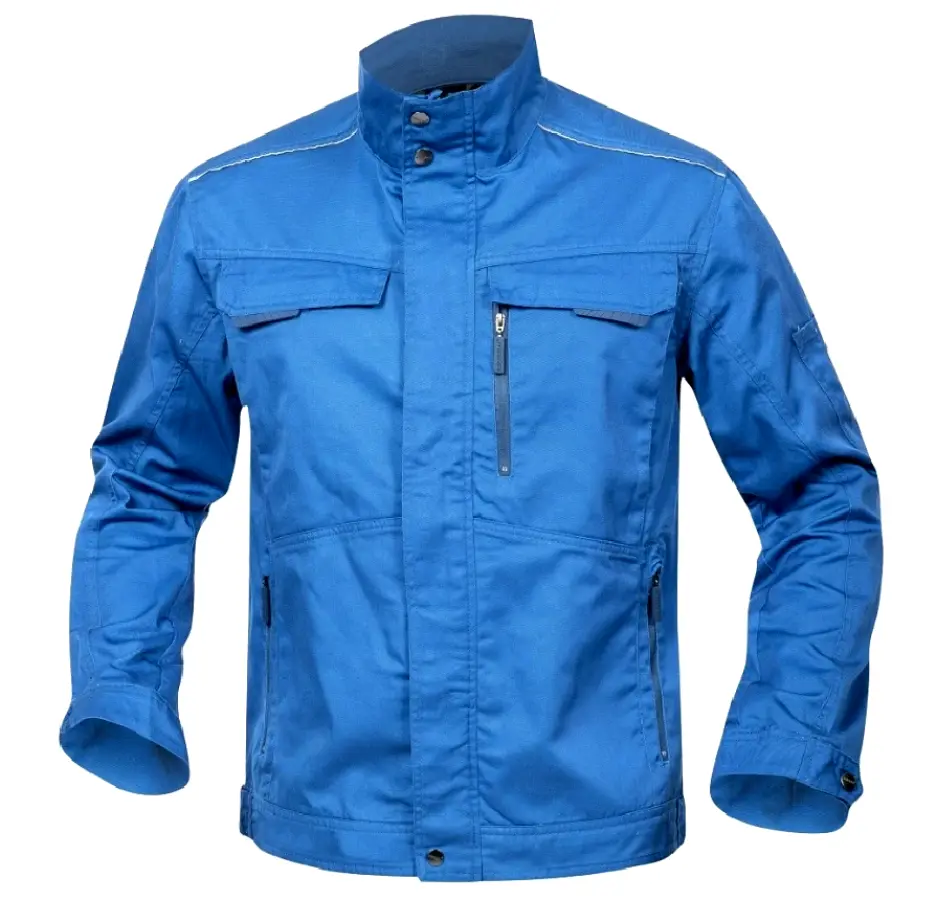 SUMMER ALBASTRU GEACA Tercot, muti buzunare, elemente reflectorizante și croi anatomic