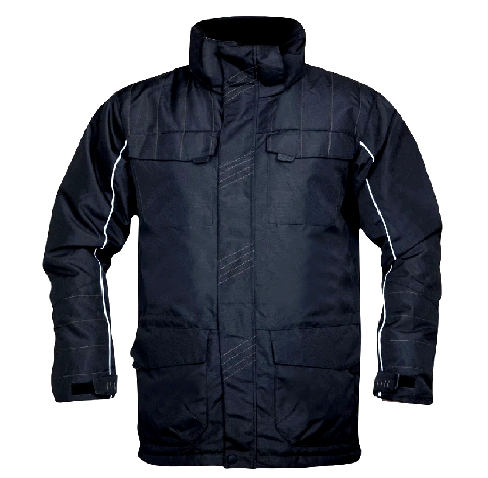 Jachetă de iarna Parka 4TECH Bărbați | Membrană 450D Hidrofug Negru