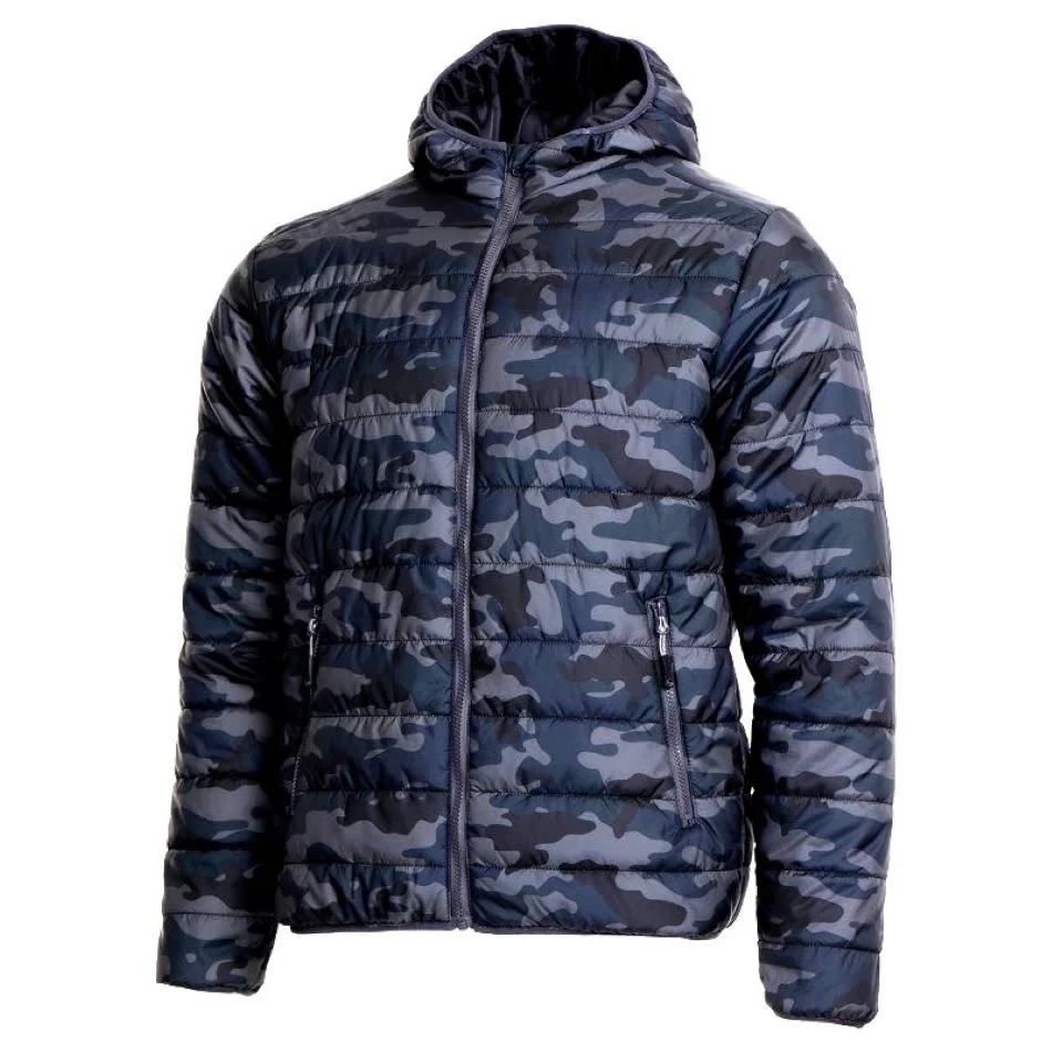 SPEEDY CAMUFLAJ Jacheta vătuită cu glugă și efect termic