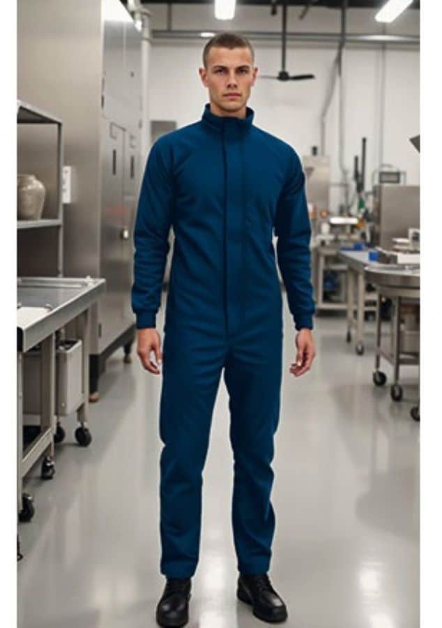 Combinezon matlasat termic AUSTIN, pentru Ind Alimentara | Bleumarin