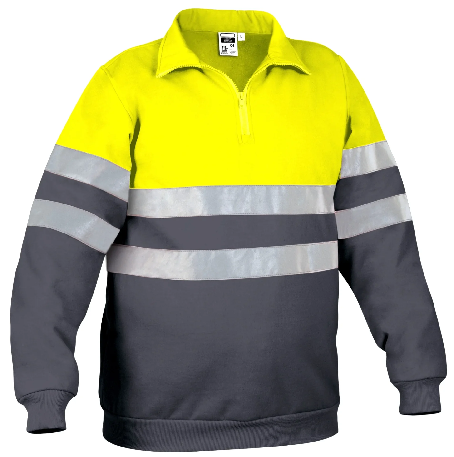 ROAD HANORAC Reflectorizant Galben fluorescent-Gri Inchis