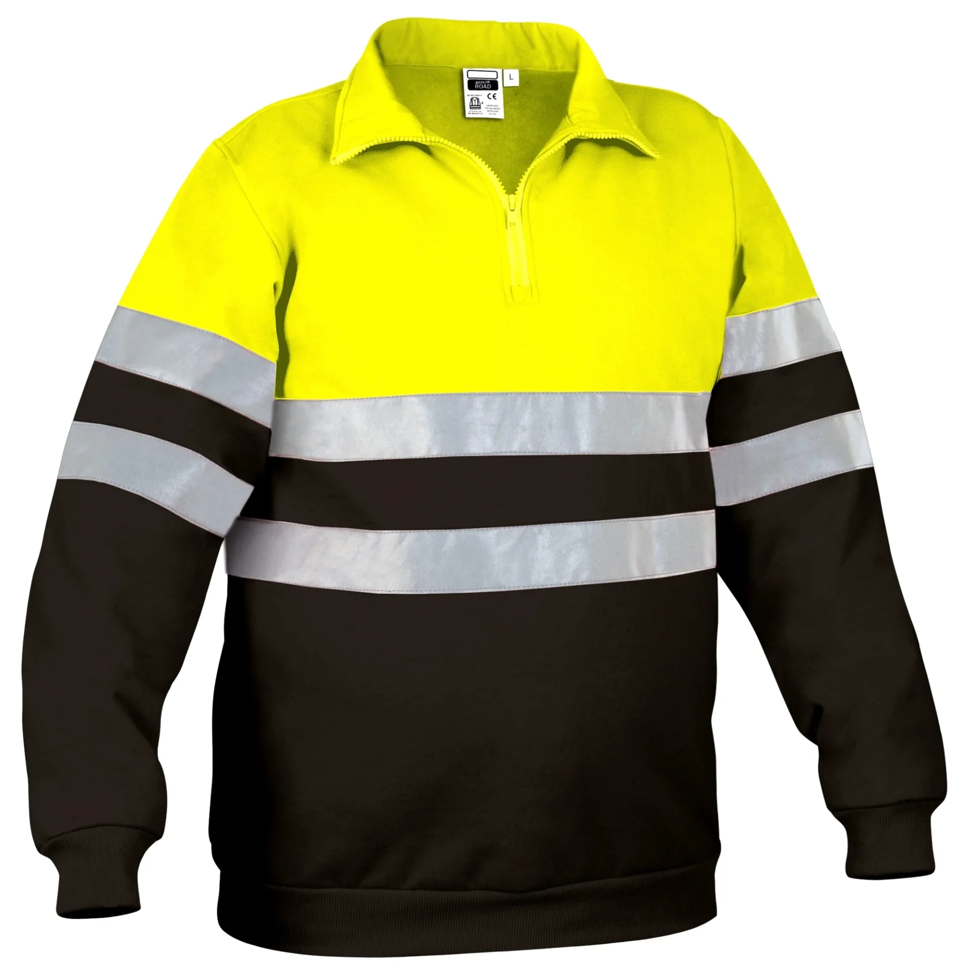 ROAD HANORAC Reflectorizant Galben fluorescent-Negru