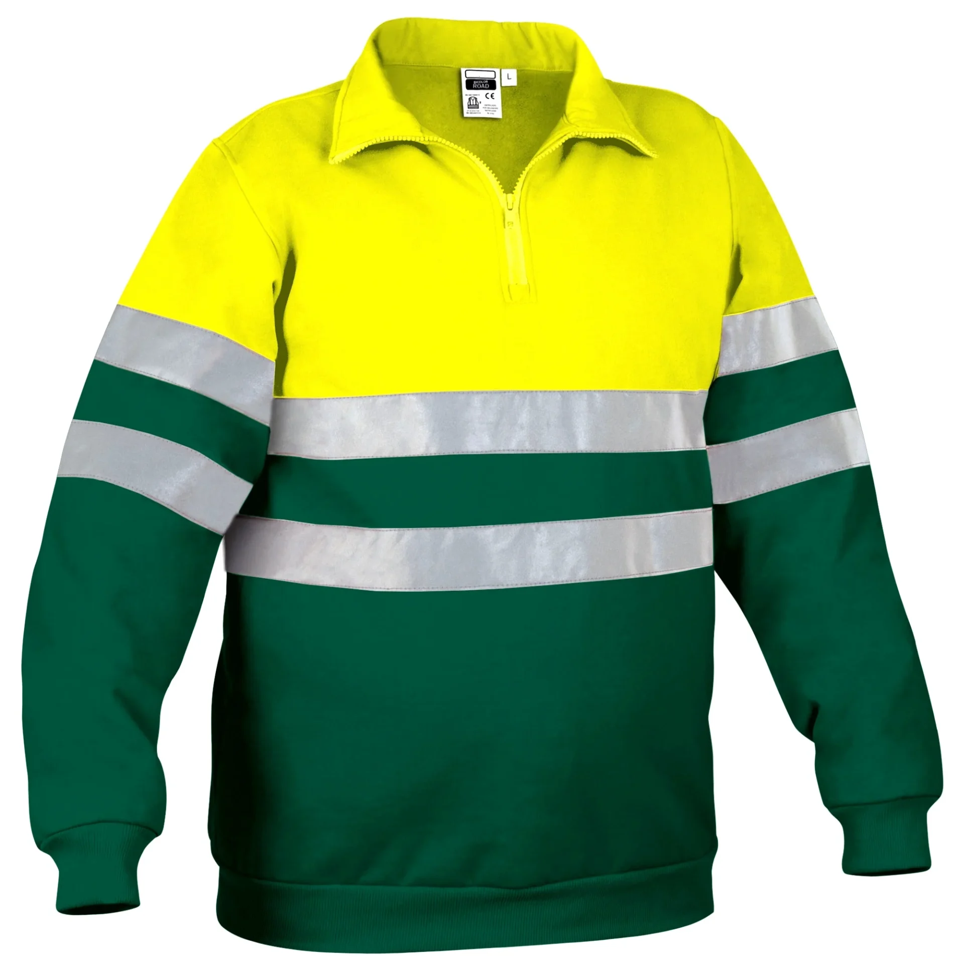 ROAD HANORAC Reflectorizant Galben fluorescent-Verde sticla