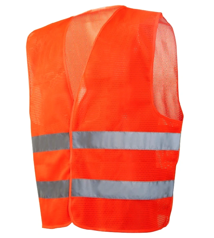 Vestă Reflectorizantă BOLT Marcaj CE Oeko-Tex Norma EN 20471 Portocaliu