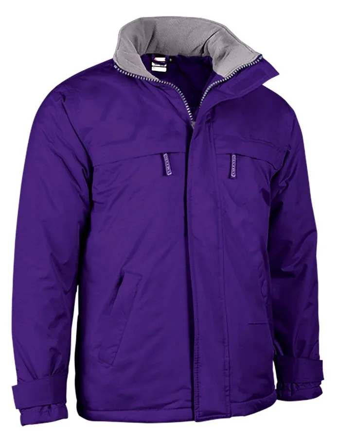 BOREAL MOV STRUGURE Parka Unisex impermeabilă cu glugă retractabilă