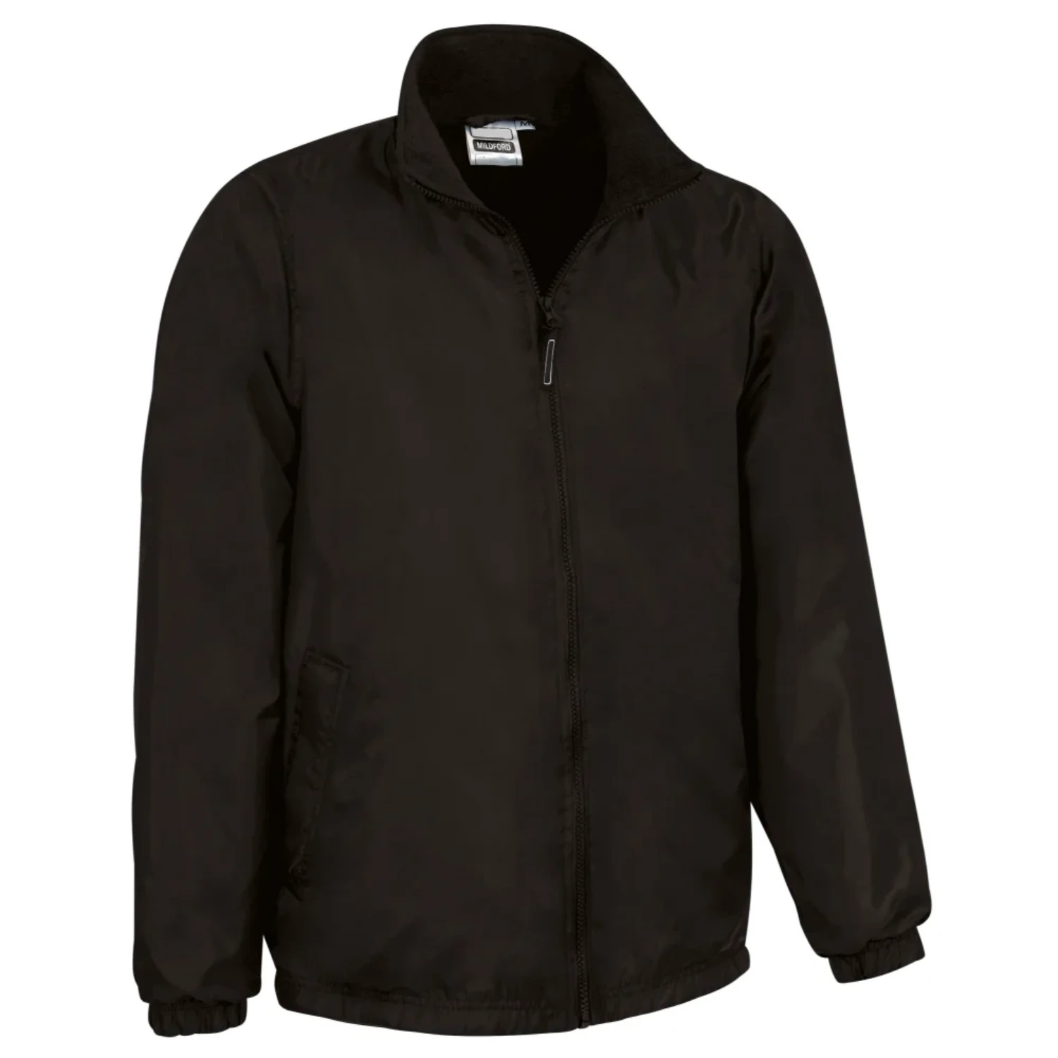 MILDFORD Jacheta din țesătură hidrofugă, captuseala fleece, Negru
