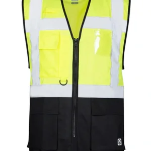signal vestă executivă galben negru