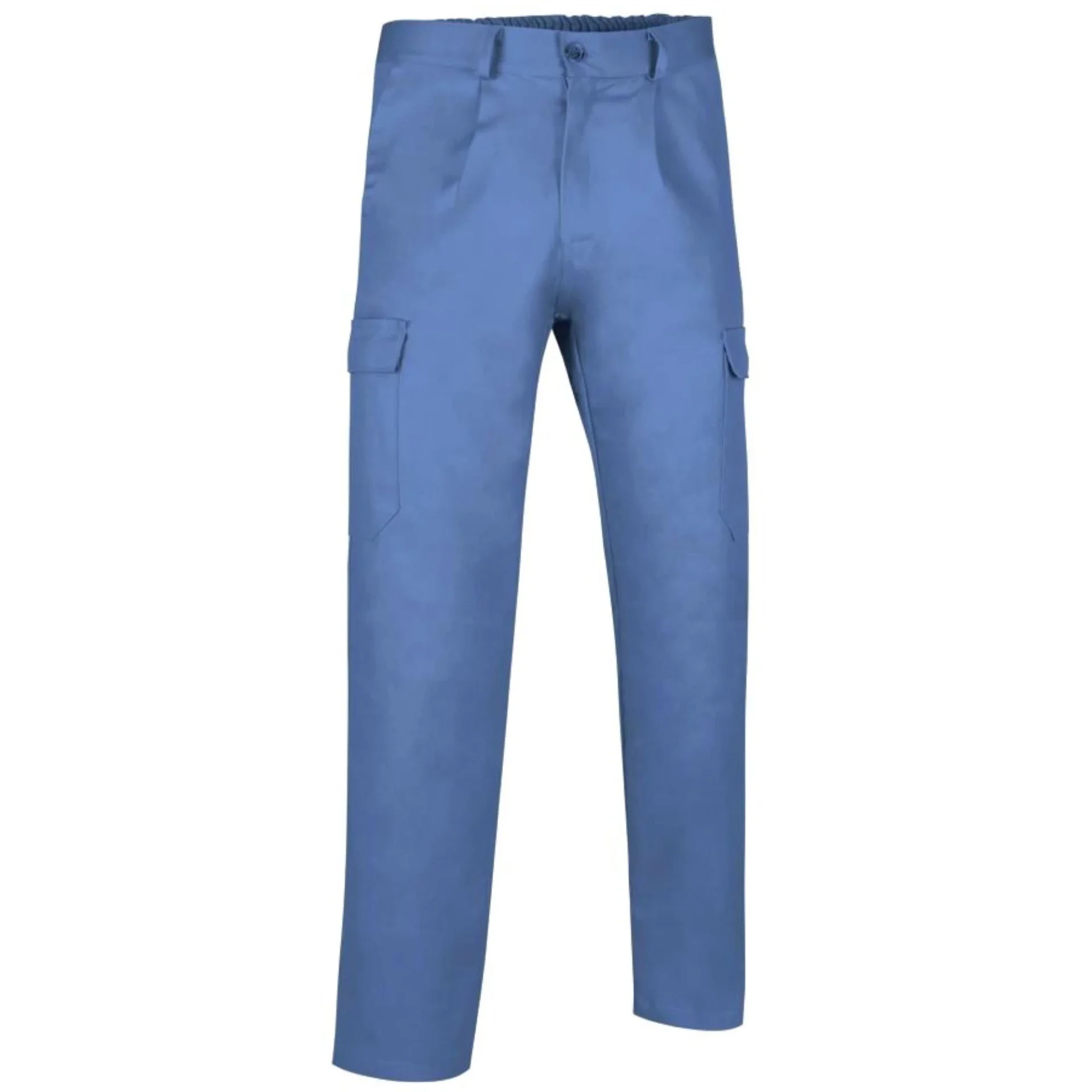 CASTER Pantaloni Tercot multi buzunare Albastru delfin