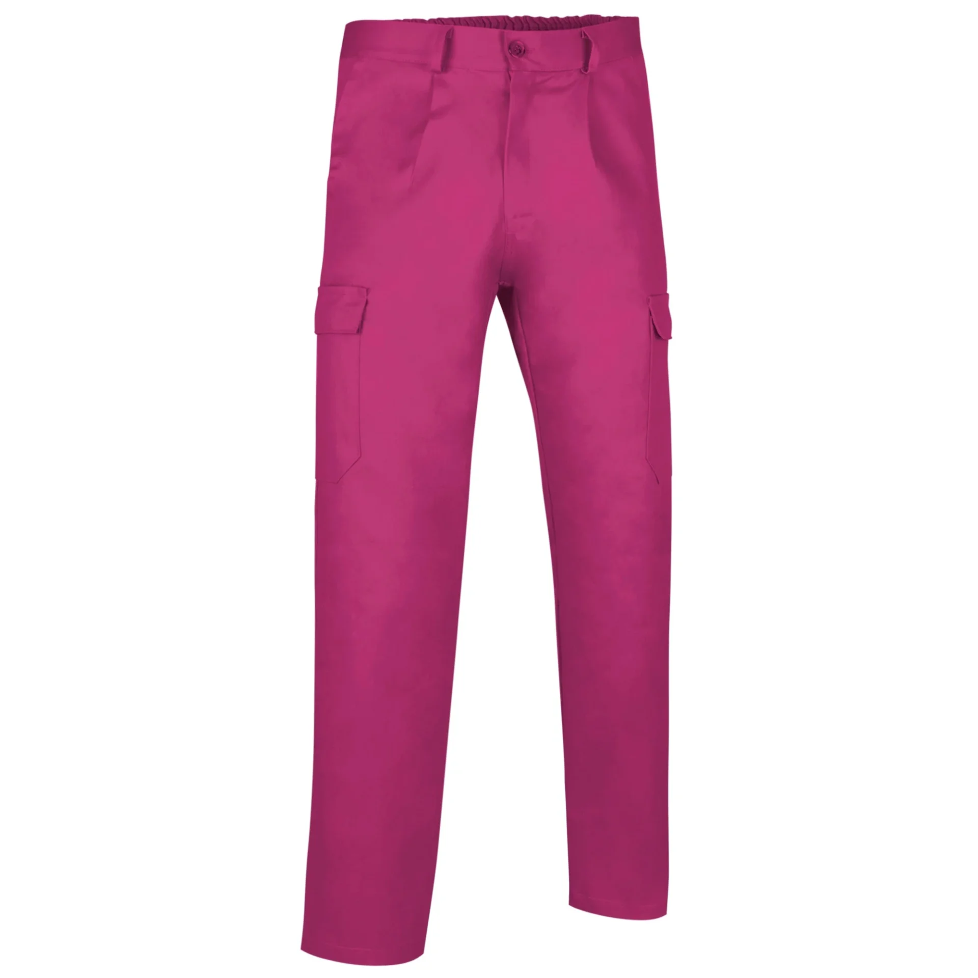 CASTER Pantaloni Tercot multi buzunare Roz magenta