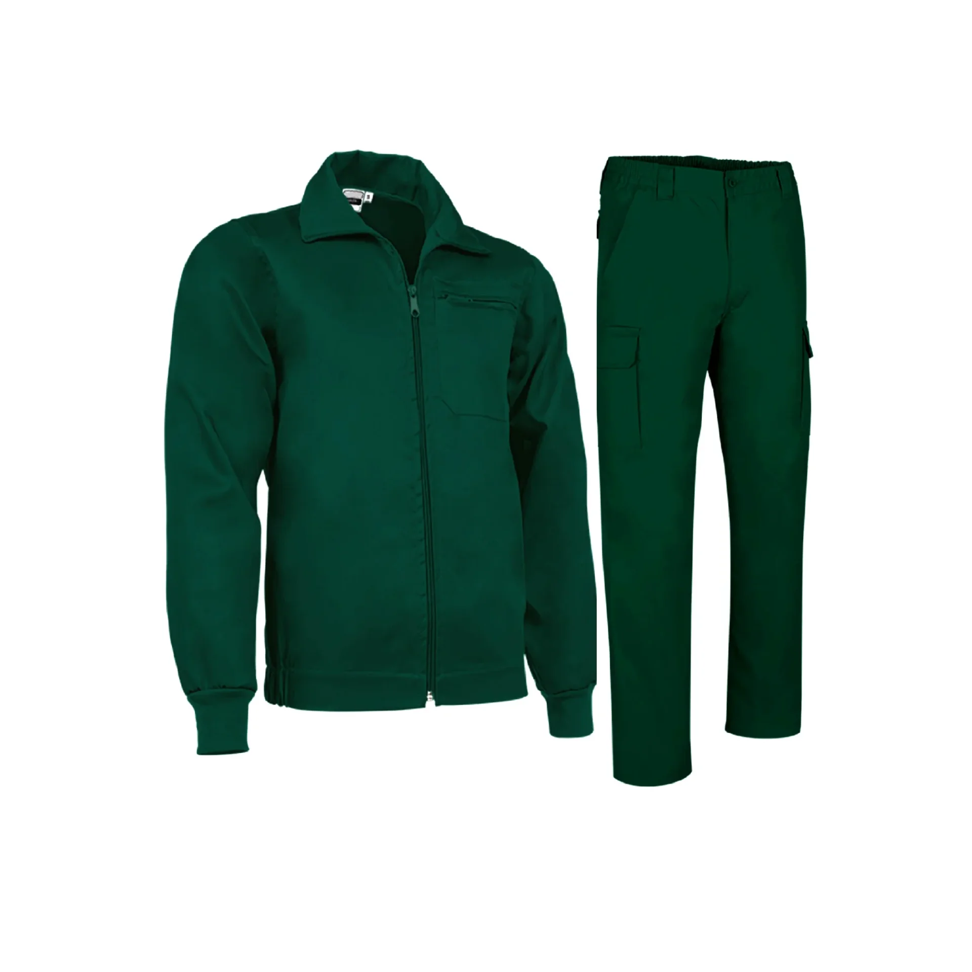 Costum de Lucru, Jacheta si Pantaloni Galen-Roble Verde sticla