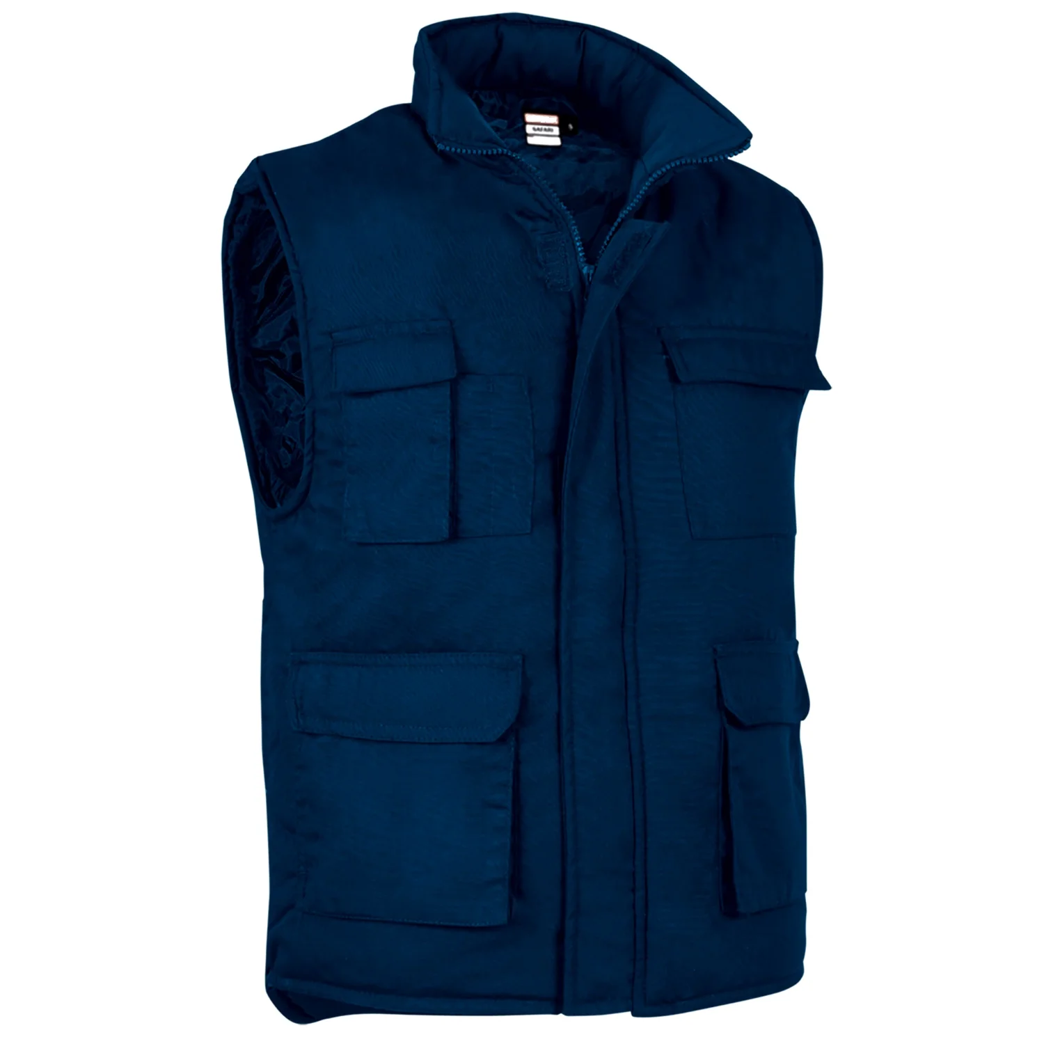 Vestă Lucru PRINTER Vătuită EIP | 7 Buzunare | Microfibră Bleumarin