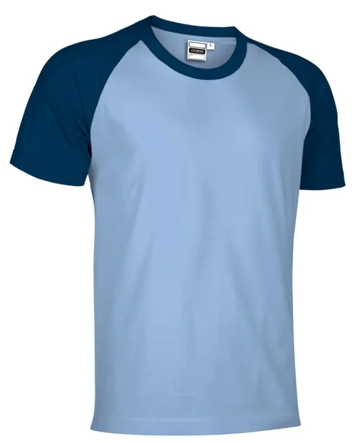 CAIMAN Tricou bicolor Bleu-Bleumarin orion