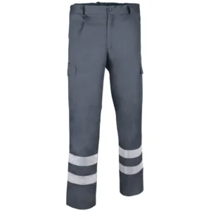 mirca drill costum tercot cu benzi reflectorizante gri