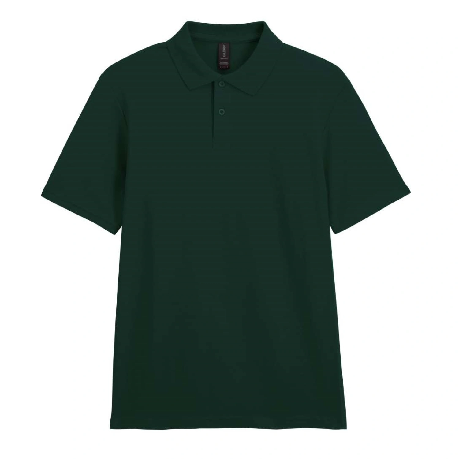 Tricou Polo Pique GILDAN Softstyle GI64800 100 % Bumbac 170g Double Piqué, Forest green