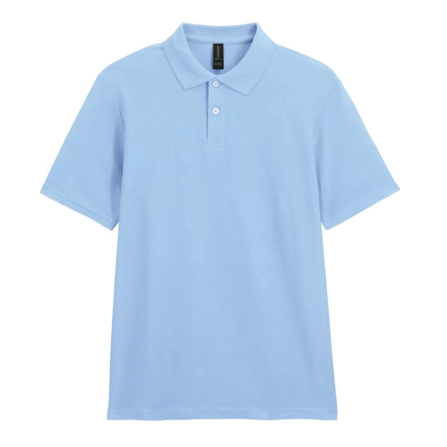 Tricou Polo Pique GILDAN Softstyle GI64800 100 % Bumbac 170g Double Piqué, Blue light