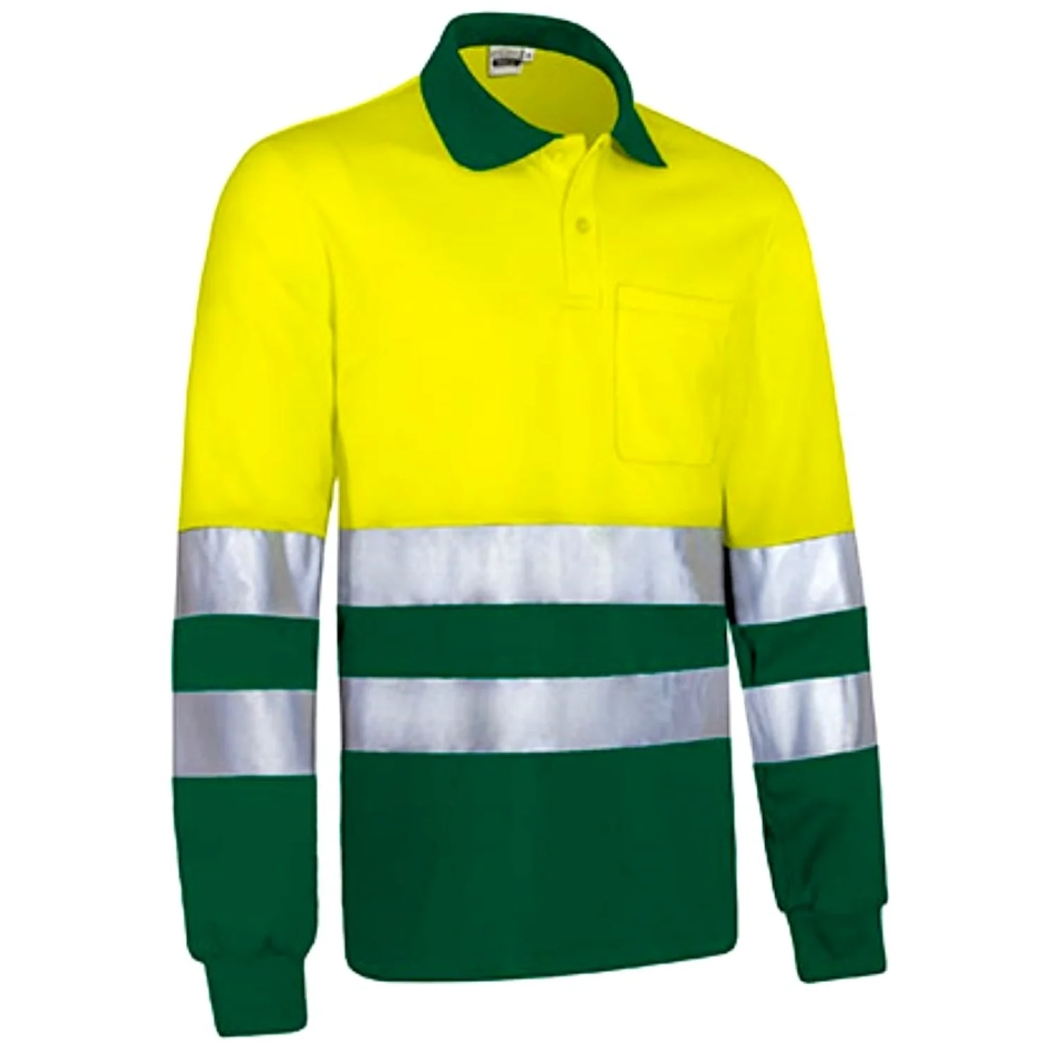 Tricou Polo Reflectorizant Termic ML SNAKE | EIP Clasa 1 Galben-Verde sticla