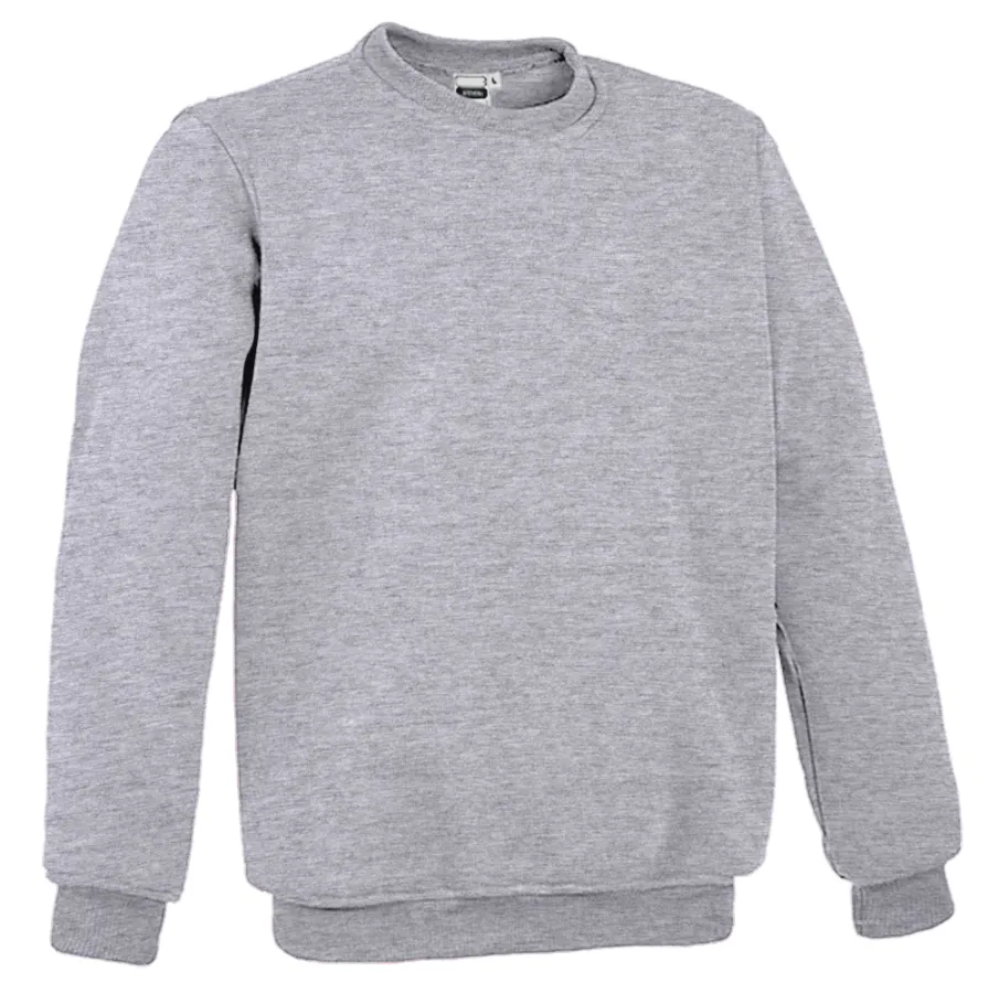 STEVEN Unisex Hanorac fara gluga Gri melange inchis