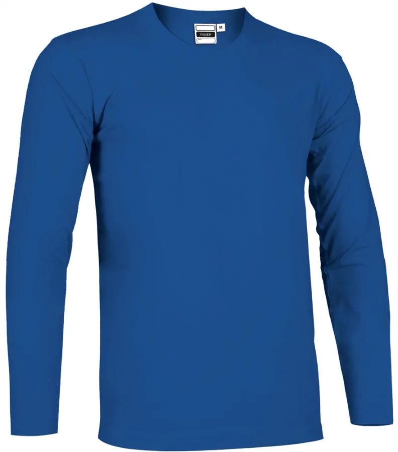 TIGER Tricou ML fara manseta Albastru royal