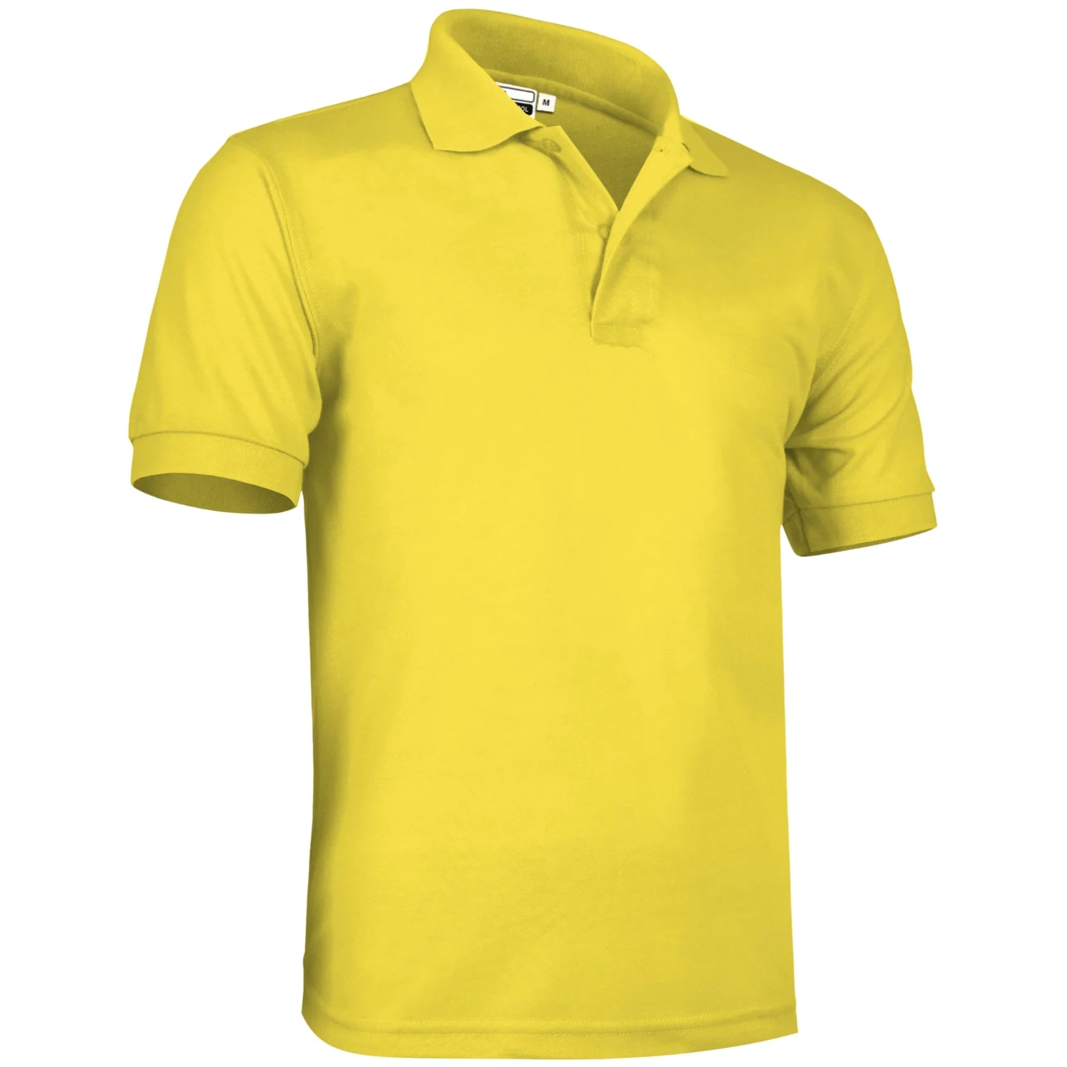 Tricou Polo PATROL Premium CE | Oeko-Tex 100% Bumbac 220g | Galben lemon