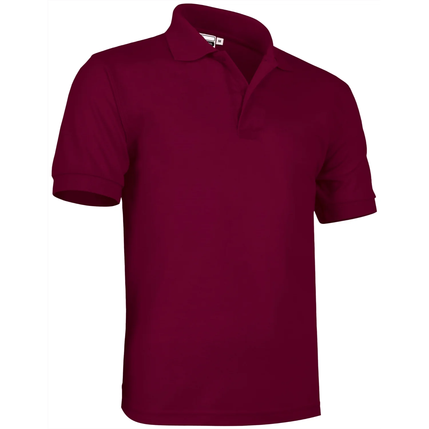 Tricou Polo PATROL Premium Unisex 100% Bumbac 220g - maneca scurta Grena mahon