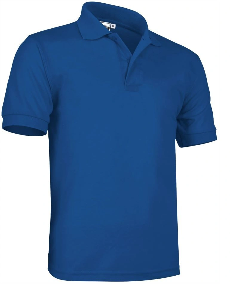 Tricou Polo ULISES Premium Unisex Bumbac 50%/ Pe 50% 180g - maneca scurta Albastru royal