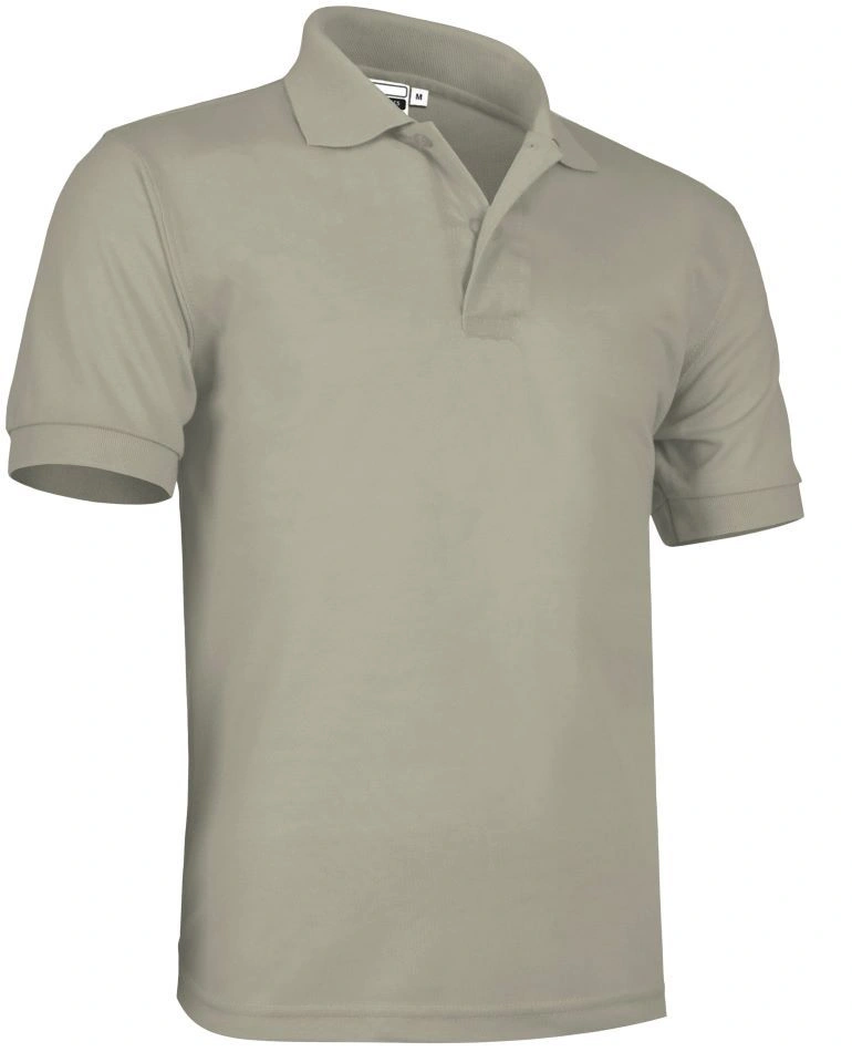Tricou Polo ULISES Premium Unisex Bumbac 50%/ Pe 50% 180g - maneca scurta Bej nisip