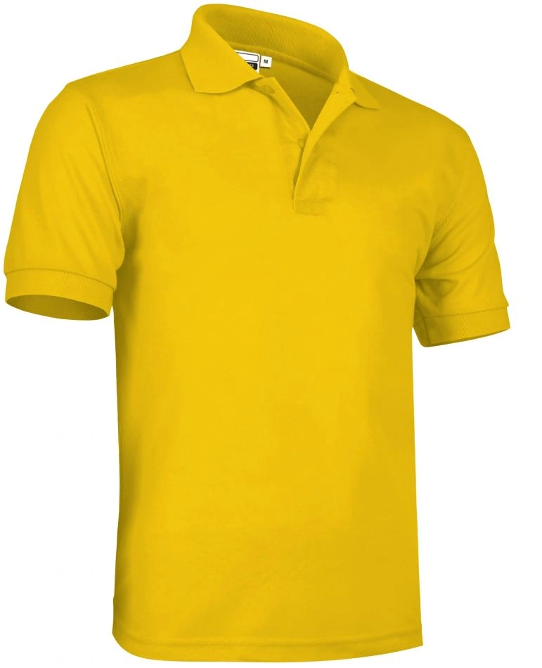 Tricou Polo ULISES Premium Unisex Bumbac 50%/ Pe 50% 180g - maneca scurta Galben