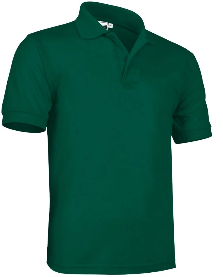 Tricou Polo ULISES Premium Unisex Bumbac 50%/ Pe 50% 180g - maneca scurta Verde sticla