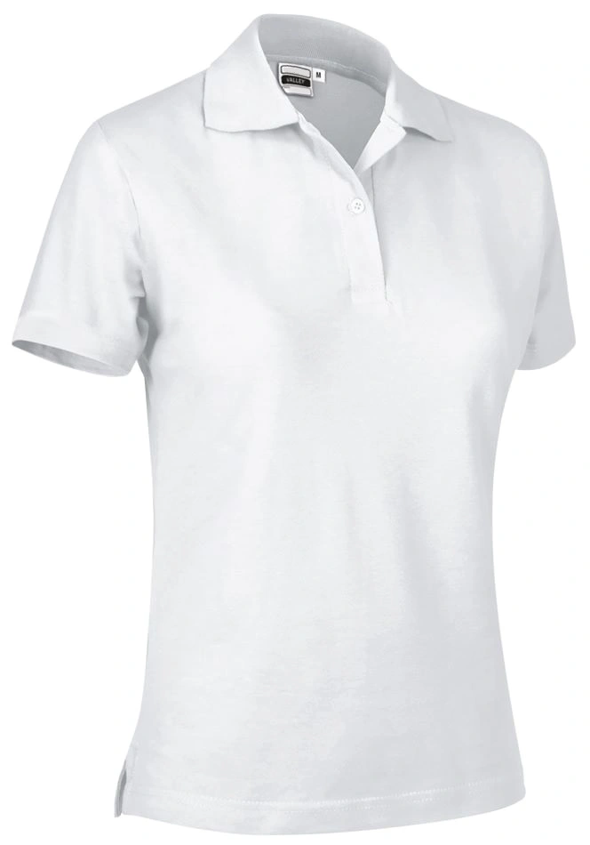 VALLEY Dama Tricou POLO Pique Alb