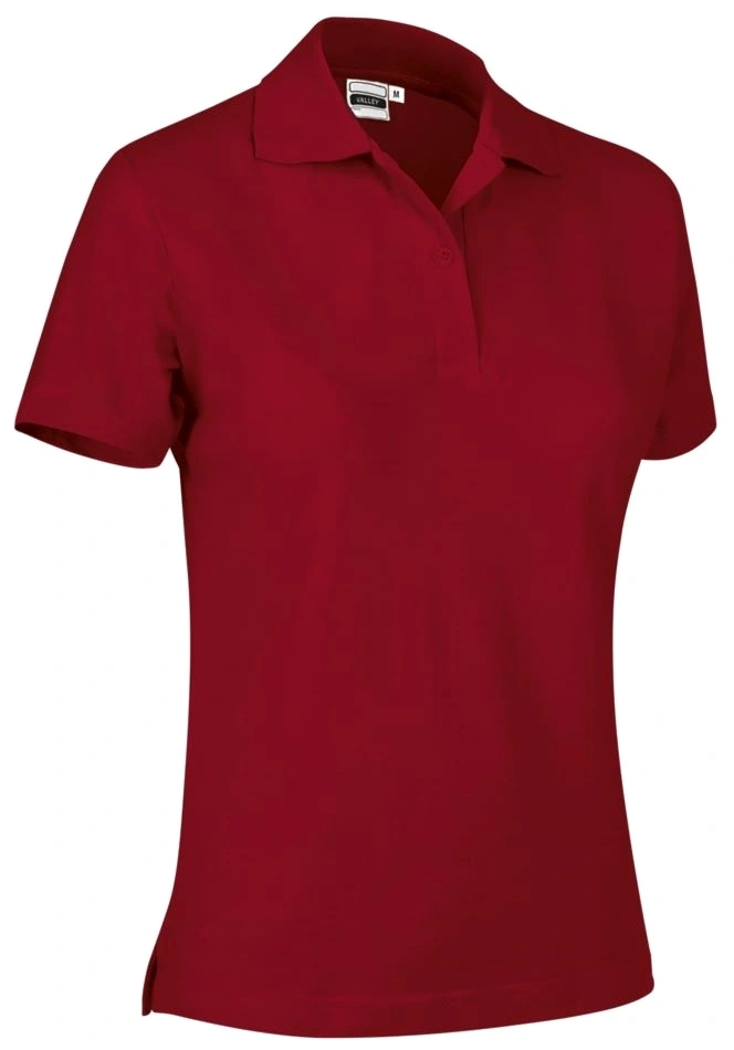 VALLEY Dama Tricou POLO Pique Rosu lotus