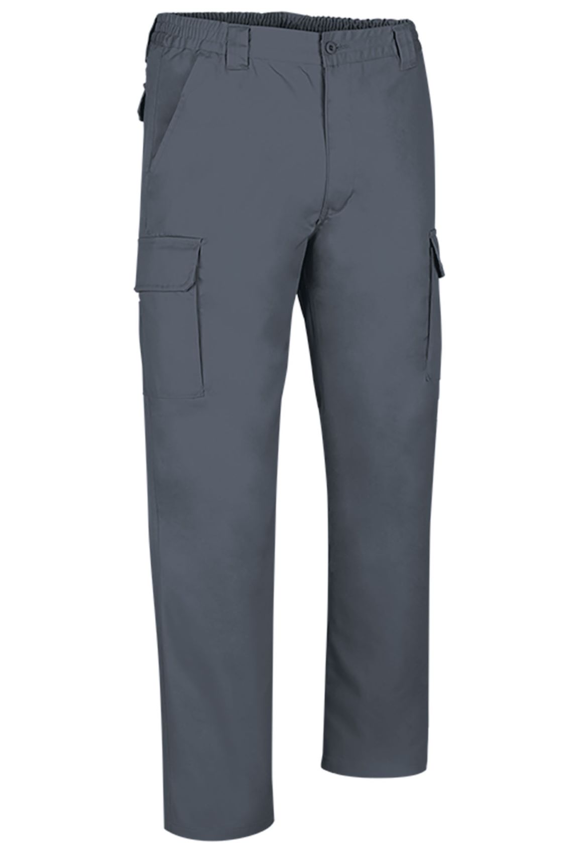 BERGAMO Pantaloni termici multi-buzunare si fleece interior Gri
