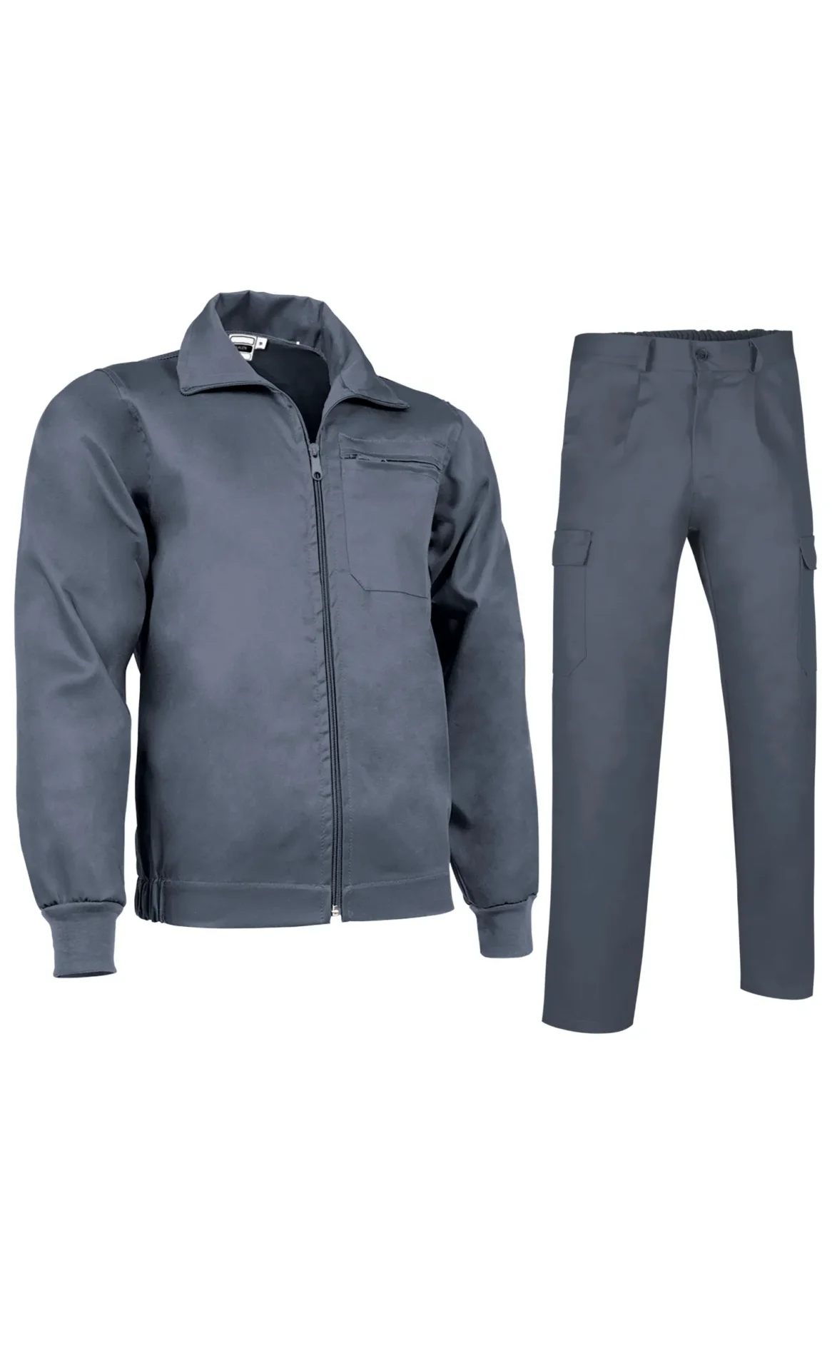 Costum de Lucru, Jacheta si Pantaloni, material durabil: bumbac+pe, twill Galen-Caster Gri