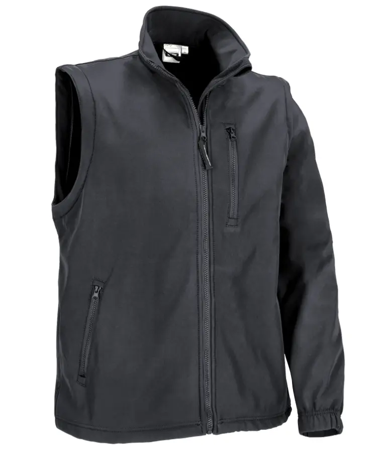 Jachetă Softshell Halifax | Mâneci Detașabile | 350g/mp Gri